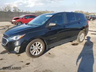 2021 Chevrolet Equinox LS with VIN 2GNAXHEV7M6113614, listed as a Copart auction lot 44348405 with 100,959 mi miles and Non Repairable. Bid and sale history available at carsss.com. Image 1.