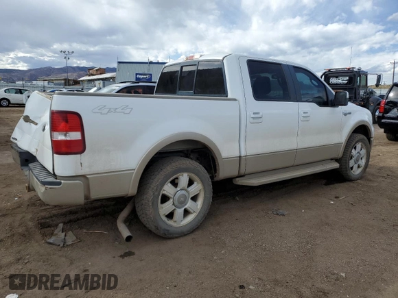 2008 Ford F-150 XLT with VIN 1FTPW14V38KC47084, listed as a Copart auction lot 49408145 with 106,547 mi miles and Salvage Title. Bid and sale history available at carsss.com. Image 3.