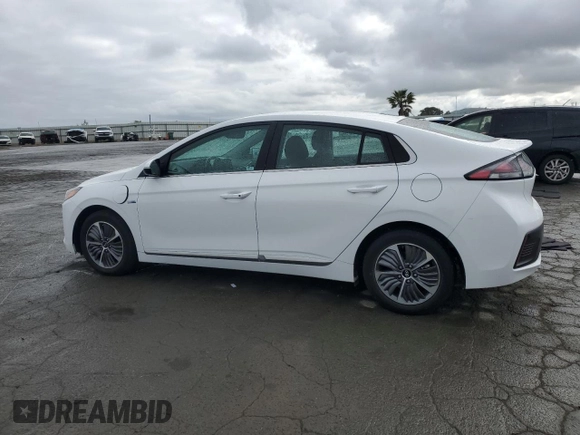 2020 Hyundai Ioniq SEL with VIN KMHC75LD8LU189686, listed as a Copart auction lot 53716935 with 21,641 mi miles and Salvage Title. Bid and sale history available at DreamBid. Image 2.