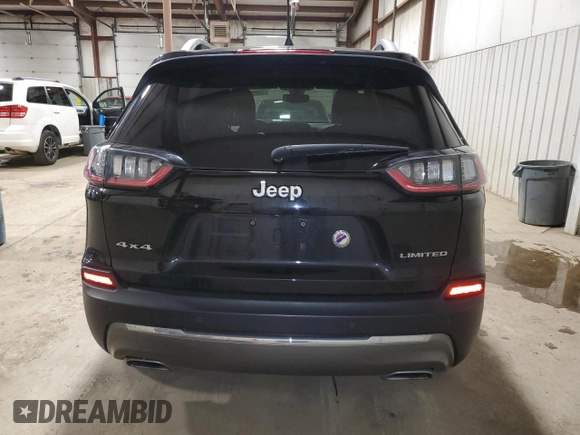 2019 Jeep Cherokee Limited with VIN 1C4PJMDX2KD451081, listed as a Copart auction lot 50602505 with 117,304 mi miles and Salvage Title. Bid and sale history available at carsss.com. Image 6.