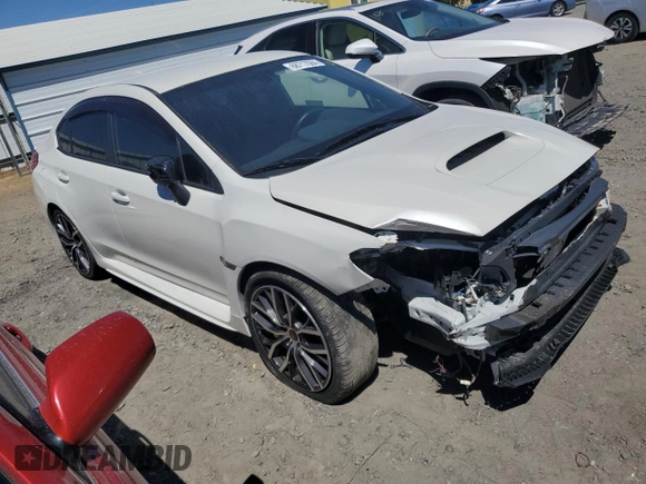 2021 Subaru WRX STI Limited with VIN JF1VA2W63M9817027, listed as a Copart auction lot 68717084 with 9,306 mi miles and Clean Title. Bid and sale history available at DreamBid. Image 4.