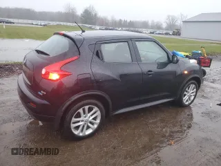 2014 Nissan Juke Nismo with VIN JN8AF5MV2ET482485, listed as a Copart auction lot 84203434 with 53,605 mi miles and Salvage Title. Bid and sale history available at carsss.com. Image 3.