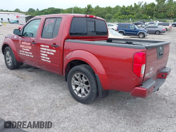 2021 Nissan Frontier SV with VIN 1N6ED0EA1MN703303, listed as a IAAI auction lot 42340418 with 58,220 mi miles and . Bid and sale history available at DreamBid. Image 3.