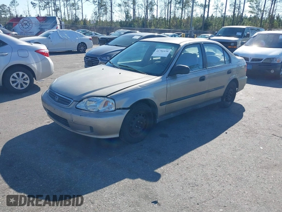 2000 Honda Civic LX with VIN 1HGEJ6577YL022486, listed as a IAAI auction lot 41786438 with 173,488 mi miles and . Bid and sale history available at DreamBid. Image 2.