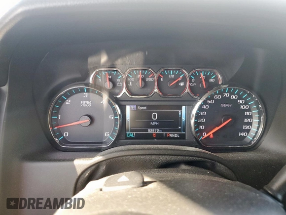 2019 GMC Yukon XL SLT with VIN 1GKS2GKC5KR363643, listed as a Copart auction lot 52749525 with 92,872 mi miles and Salvage title. Bid and sale history available at DreamBid. Image 9.