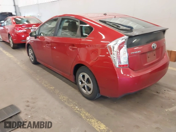 2015 Toyota Prius Four with VIN JTDKN3DUXF0466312, listed as a IAAI auction lot 41556508 with 54,911 mi miles. Bid and sale history available at carsss.com. Image 3.