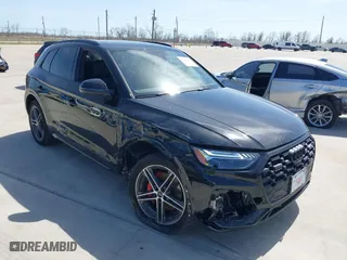 2024 Audi Q5 S line Prestige with VIN WA1F2AFYXR2014930, listed as a IAAI auction lot 41603170 with 17,312 mi miles. Bid and sale history available at carsss.com. Image 6.