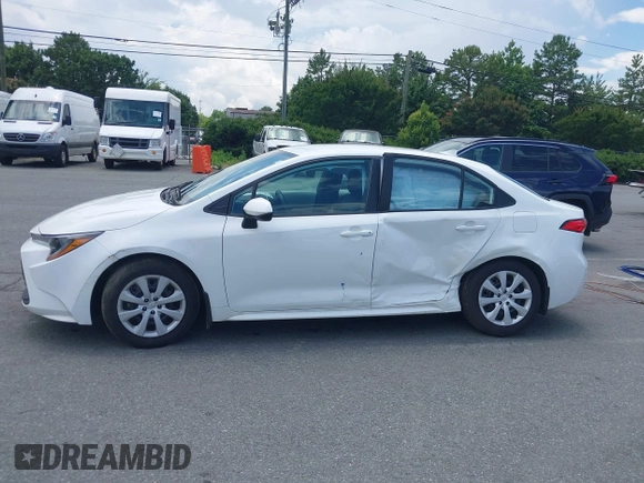 2024 Toyota Corolla LE with VIN 5YFB4MDE8RP215557, listed as a IAAI auction lot 42651885 with 11,907 mi miles and . Bid and sale history available at DreamBid. Image 14.