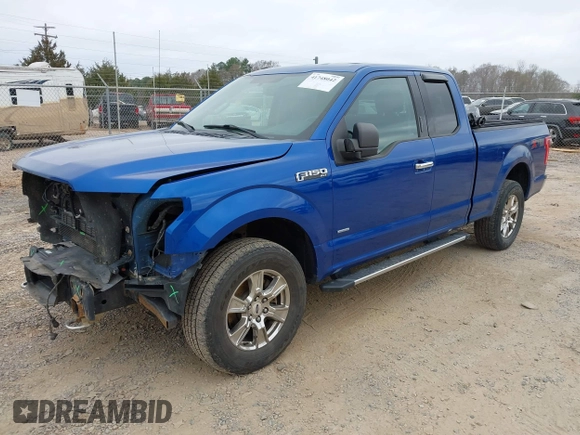 2017 Ford F-150 XL with VIN 1FTEX1EP9HFA02612, listed as a IAAI auction lot 41748042 with 78,859 mi miles. Bid and sale history available at carsss.com. Image 18.