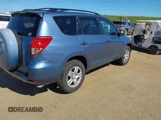 2007 Toyota RAV4 with VIN JTMZD33V375051123, listed as a IAAI auction lot 41708213 with 217,412 mi miles. Bid and sale history available at carsss.com. Image 4.