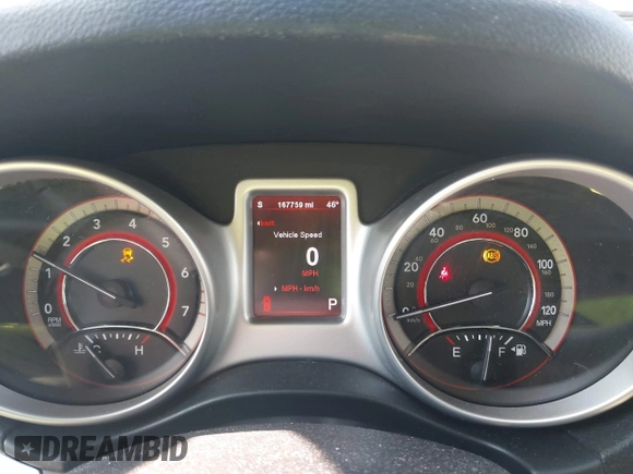 2011 Dodge Journey Mainstreet with VIN 3D4PG1FG4BT526838, listed as a IAAI auction lot 41972489 with 167,759 mi miles and . Bid and sale history available at DreamBid. Image 7.