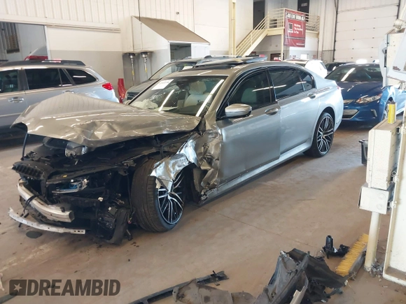 2020 BMW 7 Series 750i xDrive with VIN WBA7U2C07LGJ59164, listed as a IAAI auction lot 42001056 with Not provided miles and . Bid and sale history available at DreamBid. Image 17.