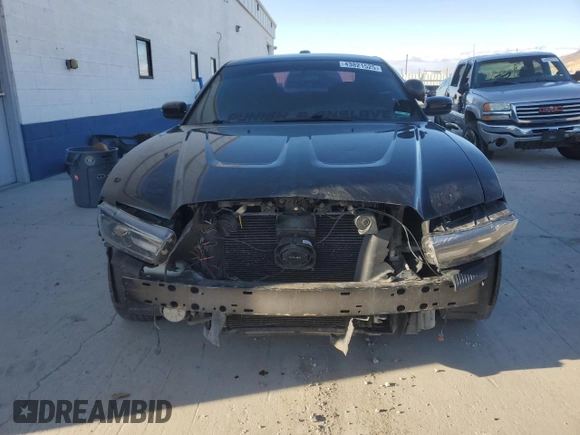 2012 Dodge Charger Police with VIN 2C3CDXAGXCH283033, listed as a Copart auction lot 43821525 with 177,991 mi miles and Salvage Title. Bid and sale history available at carsss.com. Image 5.