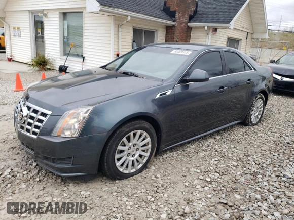 2012 Cadillac CTS with VIN 1G6DC5E54C0141820, listed as a Copart auction lot 50309875 with 103,081 mi miles and Salvage Title. Bid and sale history available at DreamBid. Image 1.