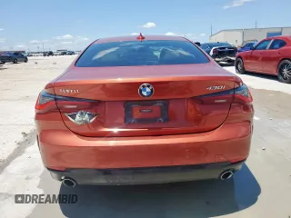 2021 BMW 4 Series 430i with VIN WBA53AP0XMCH23674, listed as a Copart auction lot 59490125 with 66,940 mi miles and Salvage title. Bid and sale history available at DreamBid. Image 6.
