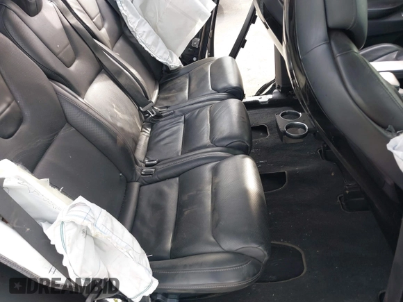 2016 Tesla Model X 70D with VIN 5YJXCAE27GF015175, listed as a IAAI auction lot 41074929 with 115,130 mi miles. Bid and sale history available at carsss.com. Image 8.