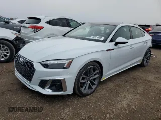 2023 Audi A5 Sportback S line Premium Plus with VIN WAUFACF55PA020659, listed as a Copart auction lot 80921894 with 24,211 mi miles and Salvage Title. Bid and sale history available at carsss.com. Image 1.