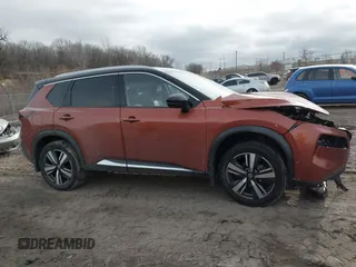 2021 Nissan Rogue Platinum with VIN JN8AT3DD1MW309882, listed as a IAAI auction lot 41501507 with 22,740 mi miles and . Bid and sale history available at carsss.com. Image 13.
