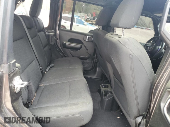 2021 Jeep Wrangler Unlimited Sport S with VIN 1C4HJXDN2MW550186, listed as a Copart auction lot 50870255 with 39,540 mi miles and Salvage Title. Bid and sale history available at carsss.com. Image 10.