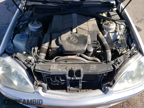 2004 Mercedes-Benz S-Class 4.3L with VIN WDBNG83JX4A423297, listed as a Copart auction lot 71745934 with 171,960 mi miles and Salvage Title. Bid and sale history available at carsss.com. Image 11.