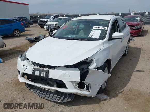 2017 Nissan Sentra S with VIN 3N1AB7AP6HY286945, listed as a IAAI auction lot 41788307 with 130,369 mi miles. Bid and sale history available at carsss.com. Image 2.
