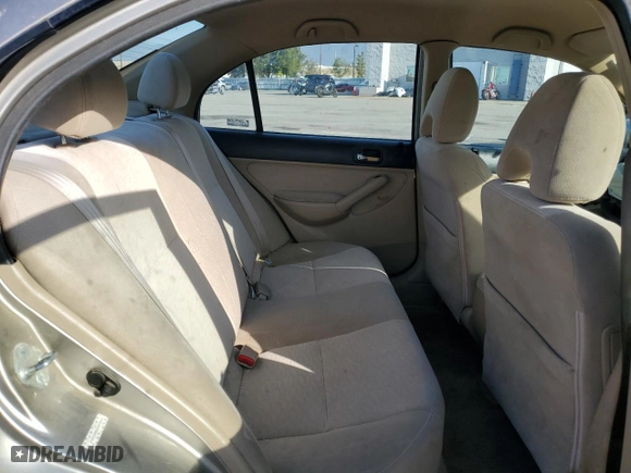 2004 Honda Civic with VIN JHMES96634S019845, listed as a Copart auction lot 52282215 with 150,745 mi miles and Salvage Title. Bid and sale history available at carsss.com. Image 10.