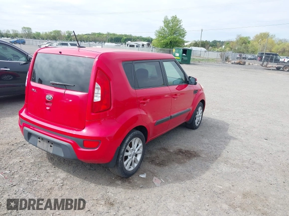 2013 Kia Soul + with VIN KNDJT2A68D7631926, listed as a IAAI auction lot 42080198 with 101,412 mi miles and . Bid and sale history available at DreamBid. Image 4.