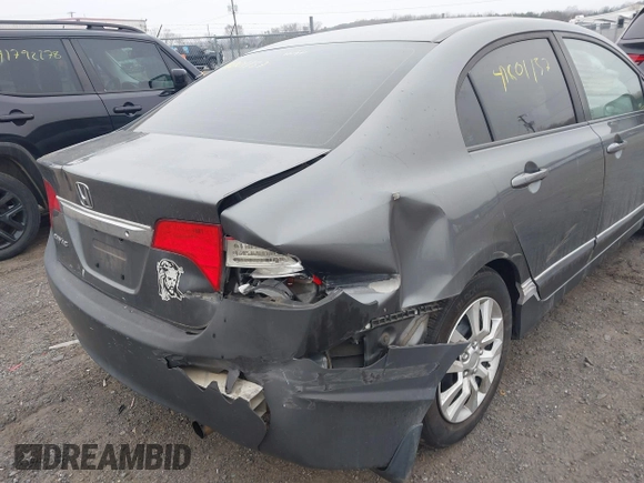 2011 Honda Civic LX with VIN 19XFA1F5XBE024168, listed as a IAAI auction lot 41801157 with 173,340 mi miles and . Bid and sale history available at DreamBid. Image 13.