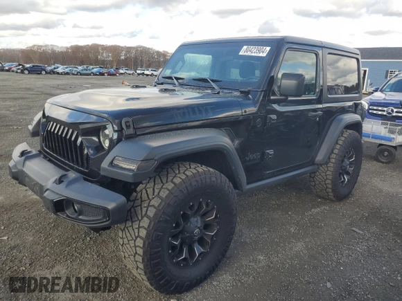 2020 Jeep Wrangler Willys с VIN 1C4GJXAN3LW245519, выставлен на аукционе Copart как лот 80423904 с пробегом 64 266 миль миль и Списание • Salvage title. История ставок и продаж доступна на DreamBid. Изображение 1.