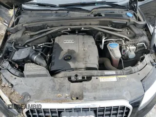 2013 Audi Q5 Premium Plus with VIN WA1LFAFP0DA007899, listed as a Copart auction lot 61058055 with Not provided miles and Salvage title. Bid and sale history available at DreamBid. Image 12.