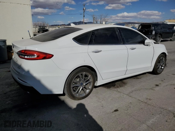 2020 Ford Fusion SEL with VIN 3FA6P0CD1LR177865, listed as a Copart auction lot 43027915 with 103,186 mi miles and Salvage title. Bid and sale history available at DreamBid. Image 3.