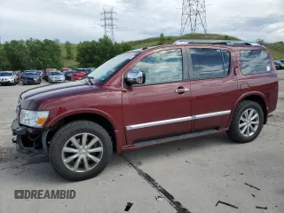 2010 Infiniti QX56 with VIN 5N3ZA0NE0AN907699, listed as a Copart auction lot 62142065 with 137,884 mi miles and Salvage title. Bid and sale history available at DreamBid. Image 1.