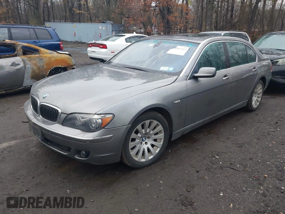 2008 BMW 7 Series 750Li with VIN WBAHN83518DT77870, listed as a IAAI auction lot 41963717 with 86,108 mi miles and . Bid and sale history available at carsss.com. Image 2.