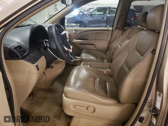 2005 Honda Odyssey EX-L z VIN 5FNRL38625B012216, wystawiony jako Copart lot #51823135 z przebiegiem 206 408 mil mil oraz Szkoda całkowita • Salvage title. Historia ofert i sprzedaży dostępna na DreamBid. Obrazek 7.