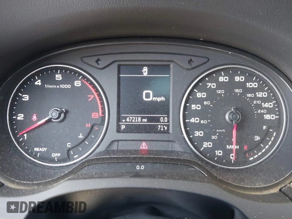 2019 Audi A3 Premium with VIN WAUAUGFFXK1024958, listed as a IAAI auction lot 41840924 with 47,218 mi miles and . Bid and sale history available at DreamBid. Image 7.