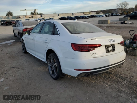 2017 Audi A4 Premium Plus with VIN WAULNAF49HN044735, listed as a Copart auction lot 78221004 with 82,535 mi miles and Salvage Title. Bid and sale history available at carsss.com. Image 2.
