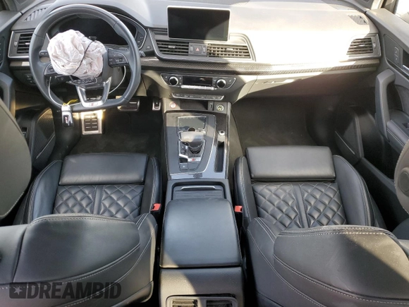 2020 Audi SQ5 Premium Plus with VIN WA1B4AFY9L2123802, listed as a Copart auction lot 79128594 with 25,133 mi miles and Salvage Title. Bid and sale history available at DreamBid. Image 8.