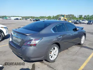 2014 Nissan Maxima S with VIN 1N4AA5AP9EC467259, listed as a IAAI auction lot 41998190 with 157,055 mi miles and . Bid and sale history available at DreamBid. Image 4.