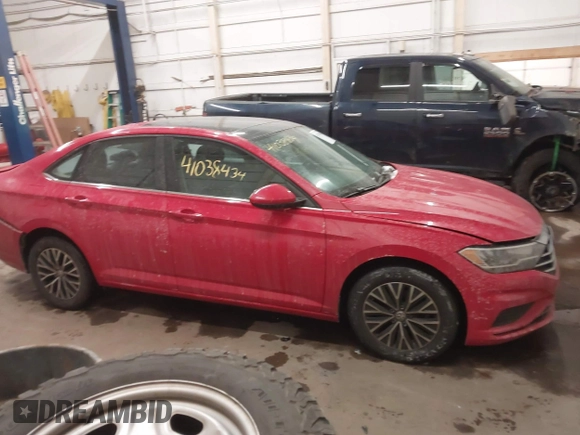 2019 Volkswagen Jetta S with VIN 3VWC57BUXKM113619, listed as a IAAI auction lot 41038434 with 110,525 mi miles and . Bid and sale history available at DreamBid. Image 13.