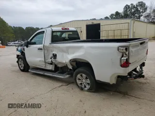 2023 Chevrolet Silverado 1500 Work Truck with VIN 3GCNAAED5PG286549, listed as a Copart auction lot 48572645 with 0 mi miles and Salvage Title. Bid and sale history available at carsss.com. Image 2.
