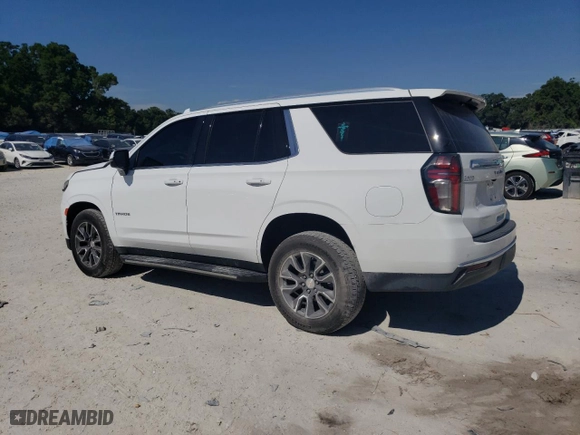 2022 Chevrolet Tahoe LT with VIN 1GNSCNKD5NR122165, listed as a Copart auction lot 63813244 with 84,325 mi miles and Non Repairable. Bid and sale history available at carsss.com. Image 2.