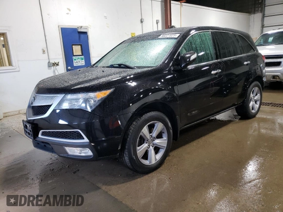 2013 Acura MDX Tech Pkg with VIN 2HNYD2H3XDH521532, listed as a Copart auction lot 50227025 with 147,227 mi miles and Salvage Title. Bid and sale history available at carsss.com. Image 1.