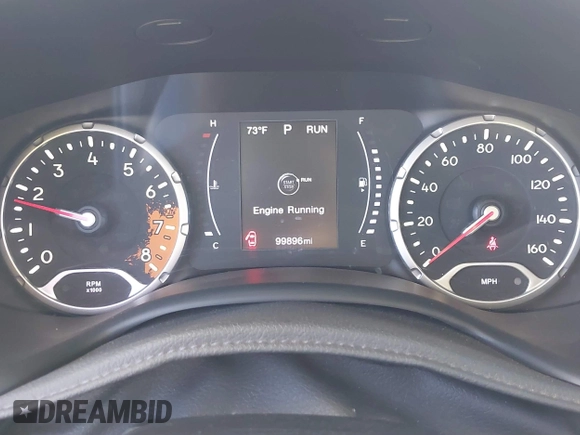 2017 Jeep Renegade Latitude z VIN ZACCJABB6HPF76261, wystawiony jako IAAI lot #41469168 z przebiegiem 99 896 mil mil oraz . Historia ofert i sprzedaży dostępna na DreamBid. Obrazek 7.