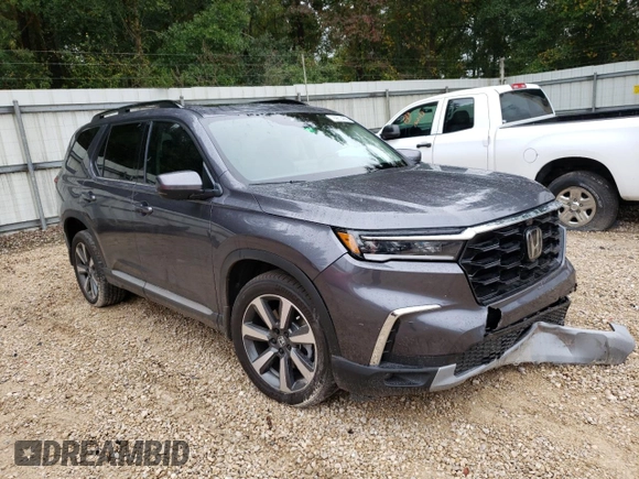 2023 Honda Pilot Elite with VIN 5FNYG1H86PB015516, listed as a Copart auction lot 69514093 with 11,500 mi miles. Bid and sale history available at carsss.com. Image 4.
