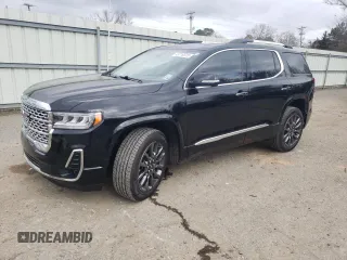 2023 GMC Acadia Denali with VIN 1GKKNPLSXPZ143757, listed as a Copart auction lot 43719315 with 29,371 mi miles and Salvage title. Bid and sale history available at DreamBid. Image 1.