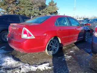 2008 Ford Fusion SE with VIN 3FAHP07168R158101, listed as a IAAI auction lot 41369022 with 1 mi miles. Bid and sale history available at carsss.com. Image 4.