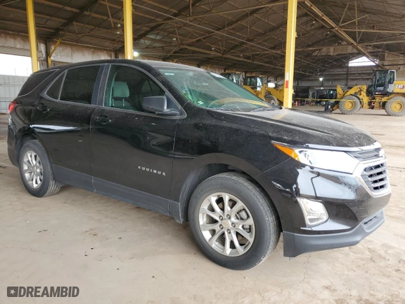 2020 Chevrolet Equinox LS with VIN 2GNAXHEV4L6281340, listed as a Copart auction lot 44934705 with 57,919 mi miles and Salvage Title. Bid and sale history available at carsss.com. Image 4.