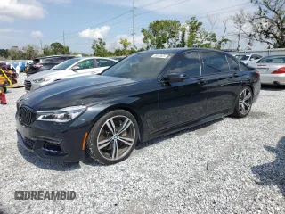 2018 BMW 7 Series 750i z VIN WBA7F0C58JGM22981, wystawiony jako Copart lot #58816625 z przebiegiem 6 213 mil mil oraz Szkoda całkowita • Salvage title. Historia ofert i sprzedaży dostępna na DreamBid. Obrazek 1.