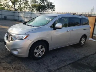 2016 Nissan Quest SV with VIN JN8AE2KP3G9151730, listed as a Copart auction lot 70134294 with 104,358 mi miles and Salvage Title. Bid and sale history available at carsss.com. Image 1.
