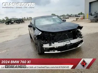 2024 BMW 7 Series 760i xDrive с VIN WBA33EJ04RCR05835, выставлен на аукционе Copart как лот 67634145 с пробегом 29 026 миль миль и Списание • Salvage title. История ставок и продаж доступна на DreamBid. Изображение 18.